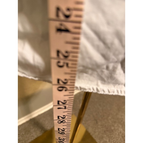 Calvin Klein Womens Blue White Striped Mixed Media Layered Top Button Shoulder - Picture 5 of 8